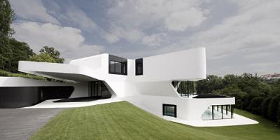casa futurista de diseño